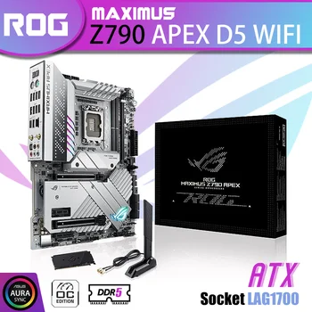 Yeni ASUS ROG MAXİMUS Z790 APEX WIFI DDR5 Anakart LGA1700 Anakart 128G Desteği Intel 12th 13th Gen İ5 İ7 İ9 Kiti ATX
