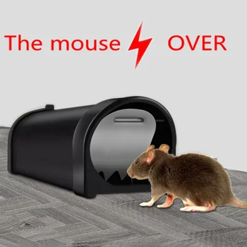 Yeni Fare Kapanı Canlı fare kapanı Hiçbir Öldürmek Plastik Ve Yeniden Kullanılabilir Küçük Fare Kapanı fare kapanı kemirgen yakalayıcı Haşere Kontrolü Ev İçin