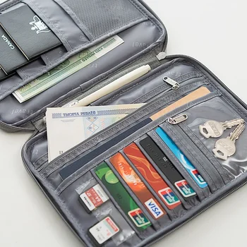 Yeni Seyahat pasaport cüzdanı pasaport Kapakları Tutucu Kredi Kartı Paketi Organizatör Seyahat Aksesuarları Belge Kart Sahibi Çantası