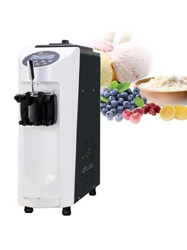 Yeni Stil Ticari Kullanılan Yoğurt Dondurulmuş Makinesi İtalyan 3 Tatlar Yumuşak Hizmet Dondurma Makinesi
