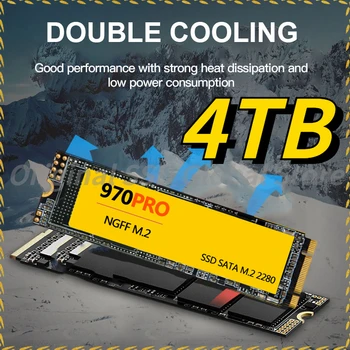 Yeni Yüksek Kapasiteli SSD 4TB 2TB 1TB Yüksek Hızlı Dahili Sabit Disk NGFF M. 2 Katı Hal SSD Disko Duro Dizüstü Bilgisayarlar için