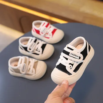 Yeni Çocuk Ayakkabıları Kız kanvas ayakkabılar Moda kaymaz Rahat Çocuklar rahat ayakkabılar Sneakers Toddler Kız Düz tek ayakkabı