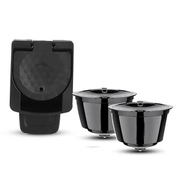 Yeniden kullanılabilir Kapsül Adaptörü Kahve Kapsülleri Dönüştürmek Dolce Kahve Makinesi Aksesuarları