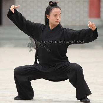 Özel Yapmak 25 Renkler kadın Günlük Eğitim Tai chi Takım Kanat Chun Dövüş sanatları Shaolin Üniformaları Kung fu Ceket pantolon
