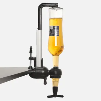 Şarap Şişesi Pourer Stoper Dağıtıcı Makinesi Tek Optik Döner Alkol İçecek Bar Butler Barware